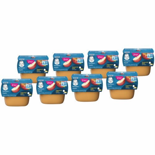 Gerber 1st Foods Apple Baby Food Perspective: top