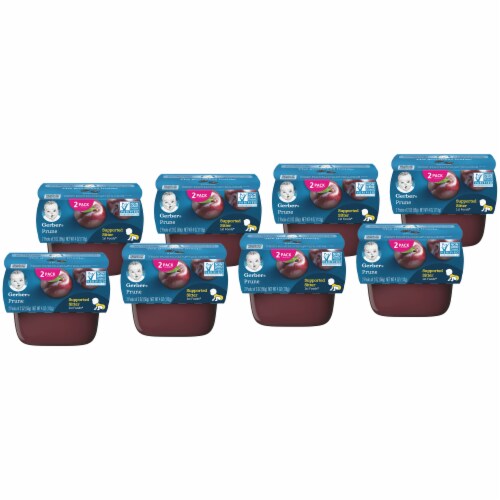 Gerber 1st Foods Prune Baby Food 16 oz Perspective: top