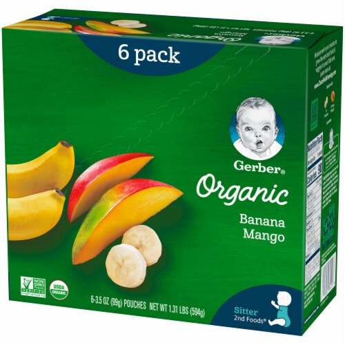 Gerber organic banana cheap
