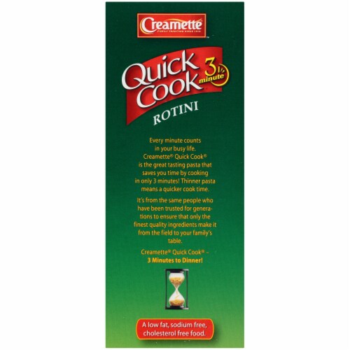 Creamette Quick Cook Rotini Pasta, 16 oz - Fry’s Food Stores
