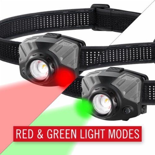 Coast FL78 435 Lm. LED Tri-Color Pure Beam Focusing Headlamp Perspective: top