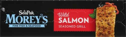 Morey's Seasoned Grill Wild Salmon Fillets Perspective: top