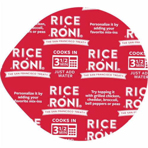 Rice-A-Roni Creamy Four Cheese Rice Perspective: top