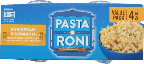Pasta Roni® Parmesan & Romano Pasta Cups Perspective: top