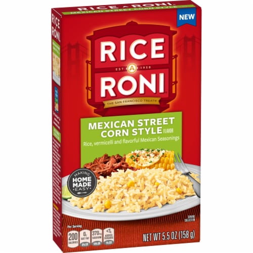 Rice-A-Roni® Mexican Street Corn Style Rice and Vermicelli Perspective: top