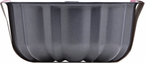 Instant Pot® Nonstick Fluted Cake Pan - Gray Perspective: top