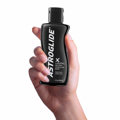 Astroglide® LiquiGel™ Premium Silicone Personal Lubricant Perspective: top