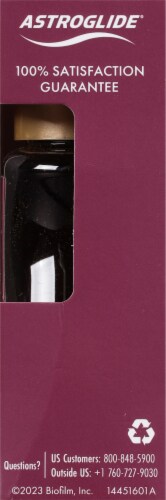 Astroglide® Lube Plus™ Libido Water-based Arousal Lube Perspective: top