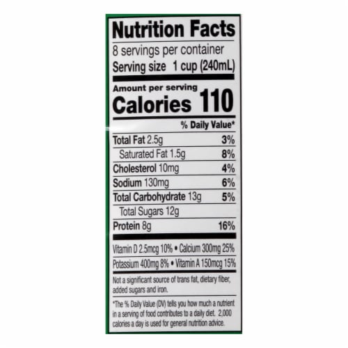Meadow Gold 1% Lowfat Milk Perspective: top