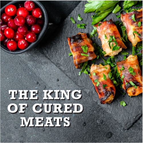 Naturally Hardwood Smoked Thick Cut Bacon Perspective: top