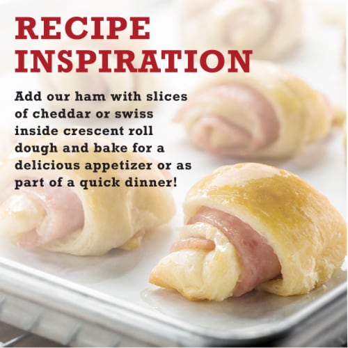 Fresh Pack Deli Shaved Smoked Ham Lunch Meat Perspective: top