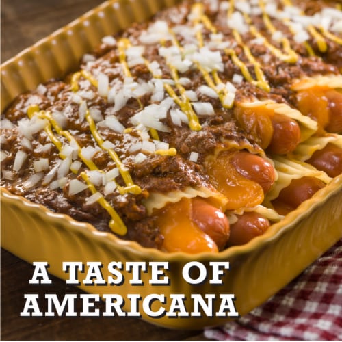 Chicken Franks Hot Dogs Perspective: top