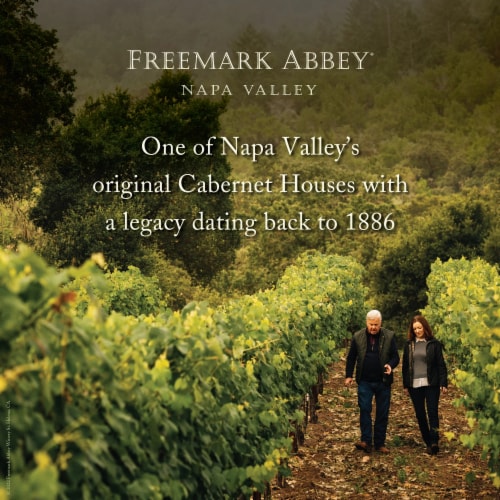 Freemark Abbey Napa Valley Cabernet Sauvignon Red Wine Perspective: top
