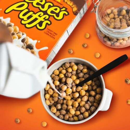 Reese's Puffs Guardians of the Galaxy Special Edition Cereal Perspective: top