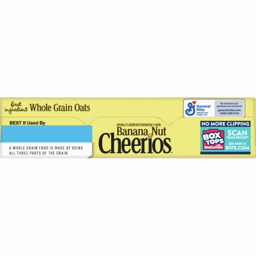 Cheerios Banana Nut Cereal Perspective: top