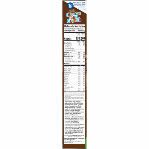 Cinnamon Toast Crunch Original Cinnamon Breakfast Cereal Perspective: top