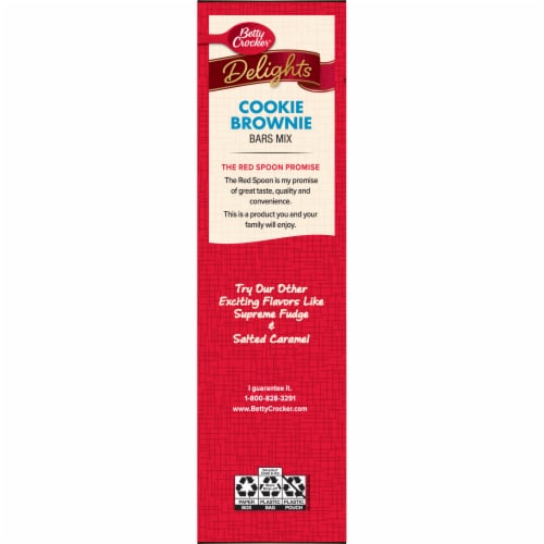 Betty Crocker™ Delights Cookie Brownie Bar Mix Perspective: top