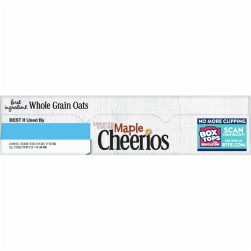 Cheerios Maple Sweetened Whole Grain Oat Cereal Perspective: top