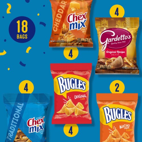 General Mills® Classic Mix Chips Variety Pack Perspective: top