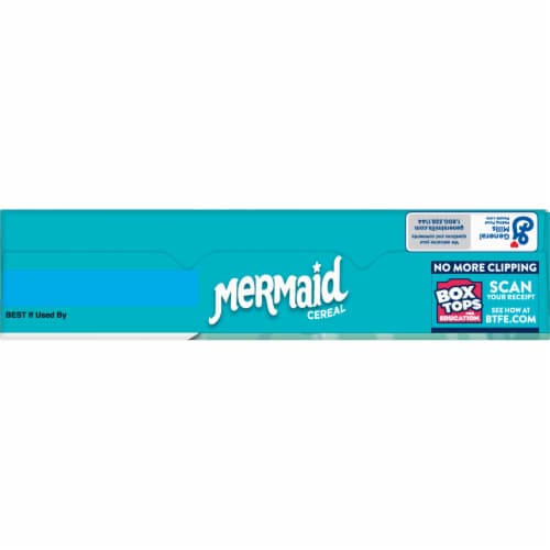 General Mills Mermaid Cereal Perspective: top