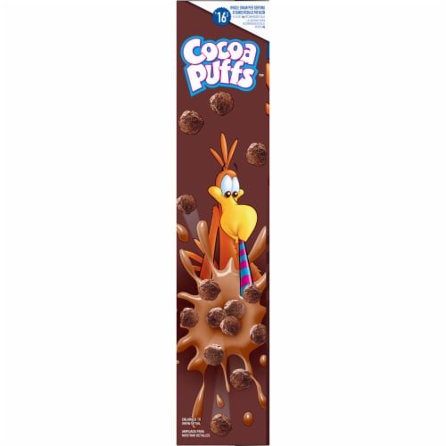 General Mills Cocoa Puffs Large Size Cereal Perspective: top