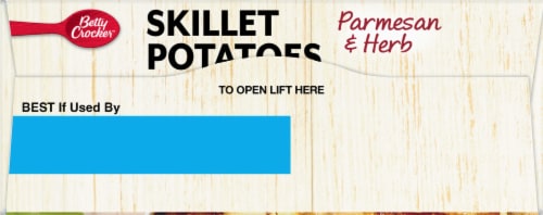 Betty Crocker™ Parmesan & Herb Crispy Skillet Potatoes Perspective: top
