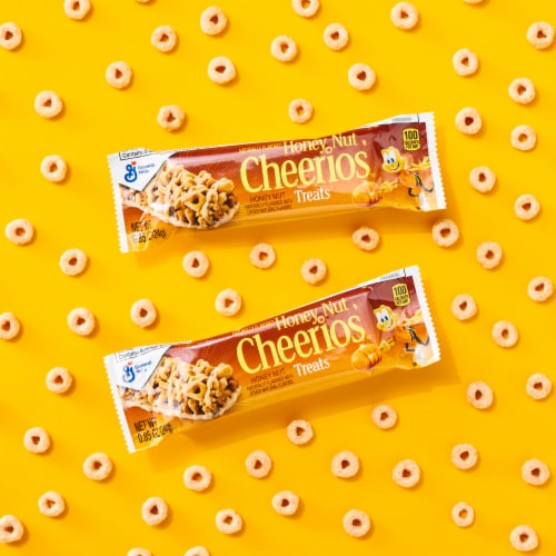 General Mills Cheerios Honey Nut Cereal Bars Perspective: top