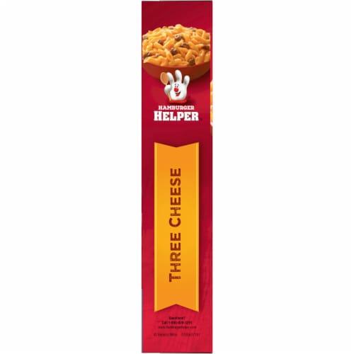 Hamburger Helper™ Three Cheese Pasta & Cheesy Sauce Mix Perspective: top