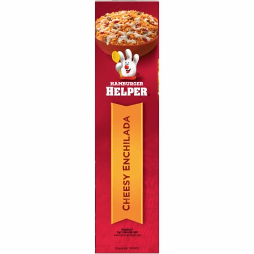 Hamburger Helper Cheesy Enchilada Perspective: top