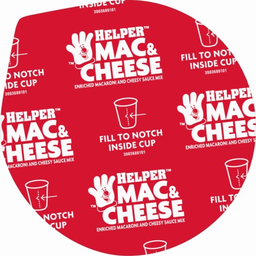 Hamburger Helper™ Bold Three Cheese Mac & Cheese Microwave Cup Perspective: top