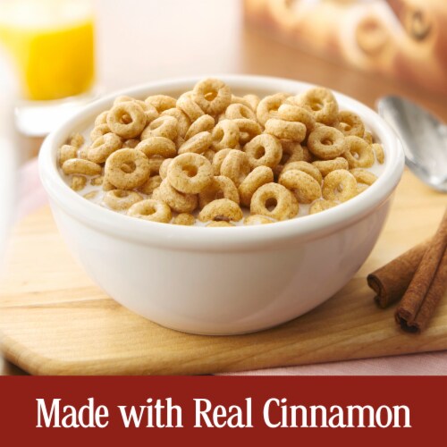 Cinnamon Cheerios Whole Grain Oat Gluten Free Cereal Perspective: top