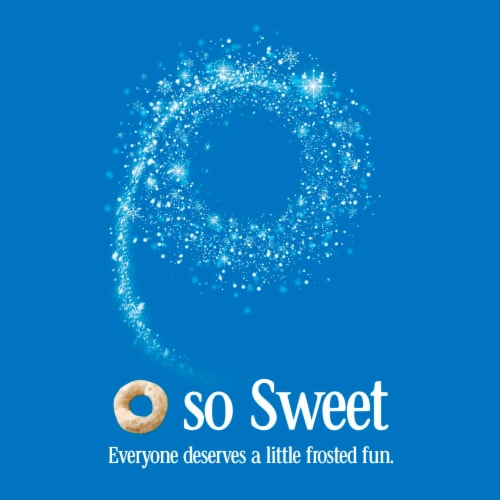 Frosted Cheerios Whole Grain Oat Gluten Free Cereal Perspective: top