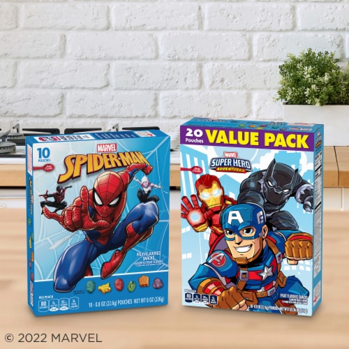 Disney Pixar Gluten Free Fruit Flavored Snacks Perspective: top