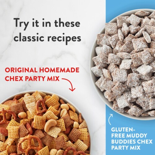 Rice Chex Gluten Free Breakfast Cereal Family Size Perspective: top