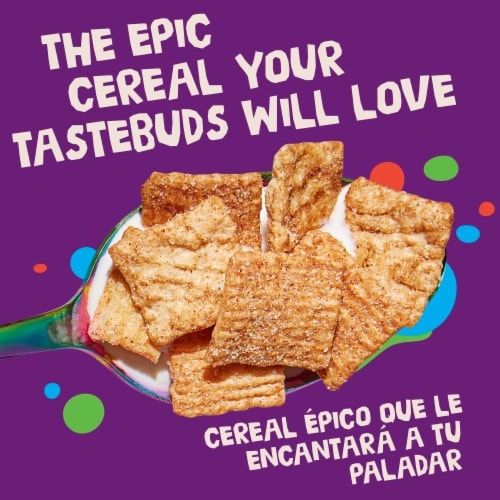 General Mills Cinnamon Toast Crunch Family Size Cereal Perspective: top