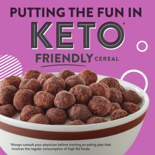 Wonderworks Keto Friendly Chocolate Breakfast Cereal Perspective: top