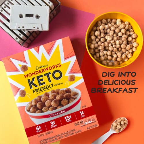 Cinnamon Wonderworks Keto Friendly Breakfast Cereal Perspective: top