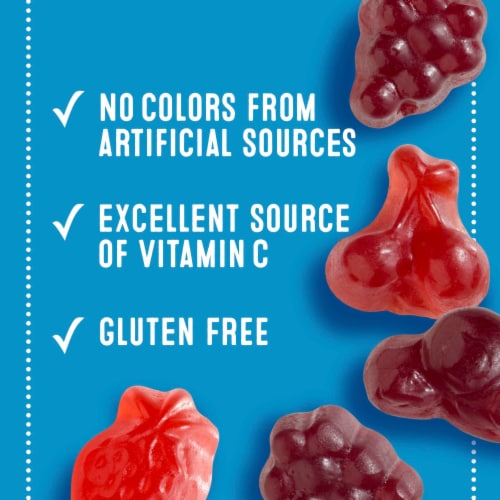 Mott's Gluten Free Berry Fruit Flavored Snacks Family Pack Perspective: top