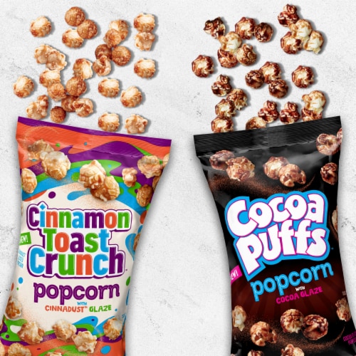 Cinnamon Toast Crunch Popcorn Perspective: top