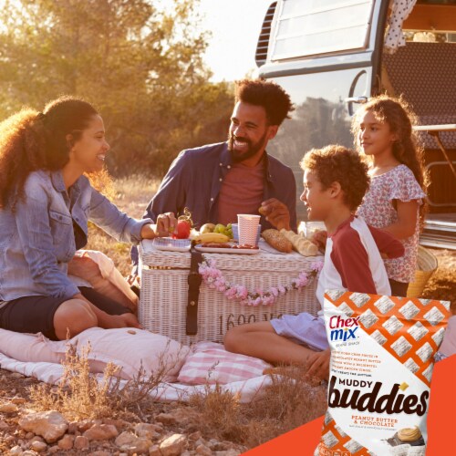 Chex Mix Peanut Butter & Chocolate Muddy Buddies Perspective: top