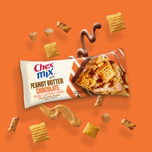 Chex Mix Peanut Butter Chocolate Bars Perspective: top