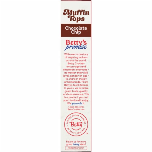 Betty Crocker Chocolate Chip Muffin Tops Mix Perspective: top