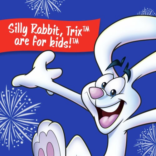 Trix Fireworks Fruity Breakfast Cereal with Marshmallows Perspective: top