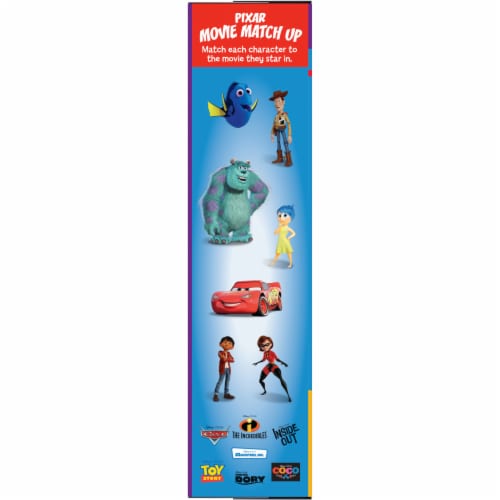 Disney Pixar Gluten Free Fruit Flavored Snacks Treat Pouches Kids School Snacks Perspective: top