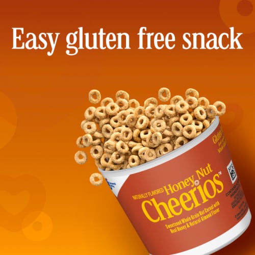 General Mills Honey Nut Cheerios Cereal Cups Perspective: top