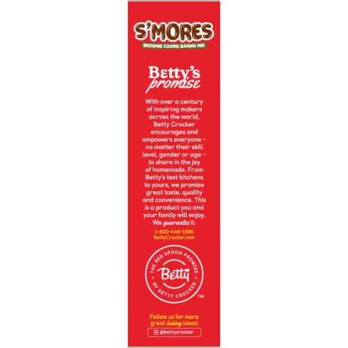 Betty Crocker™ S'mores Brownie Cookie Baking Mix Perspective: top