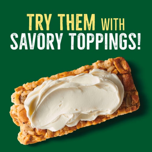 Nature Valley Everything Bagel Savory Nut Crunch Bars Bulk Lunch Box Snacks Perspective: top