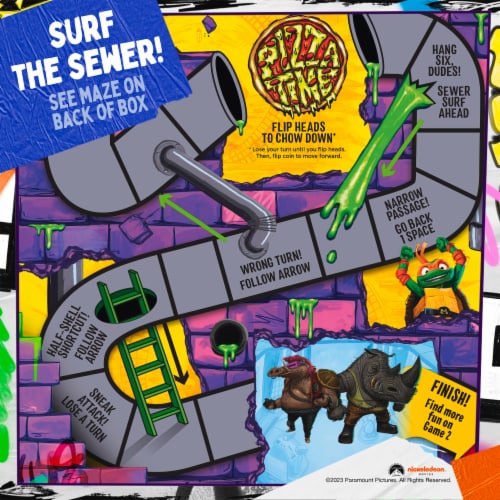 Teenage Mutant Ninja Turtles Mutant Mayhem Cereal Perspective: top