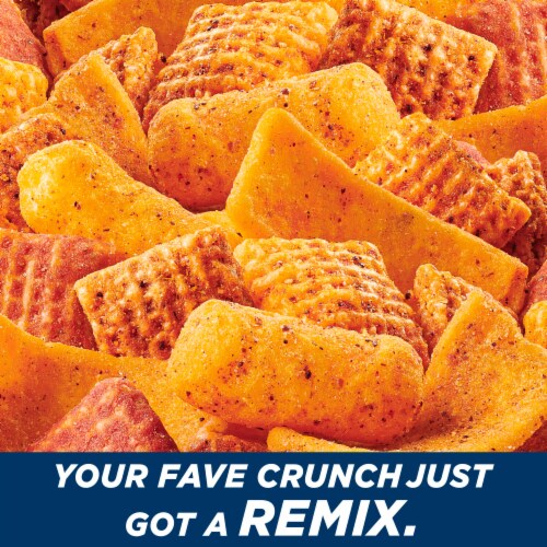 Chex Mix Remix Zesty Taco Flavored Snack Mix Perspective: top