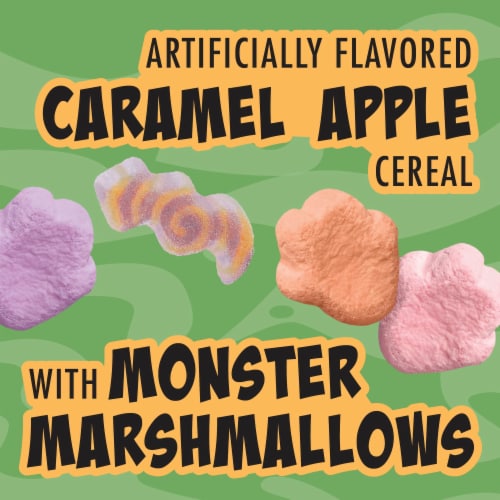 Carmella Creeper with Monster Marshmallows Halloween Kids Cereal Perspective: top